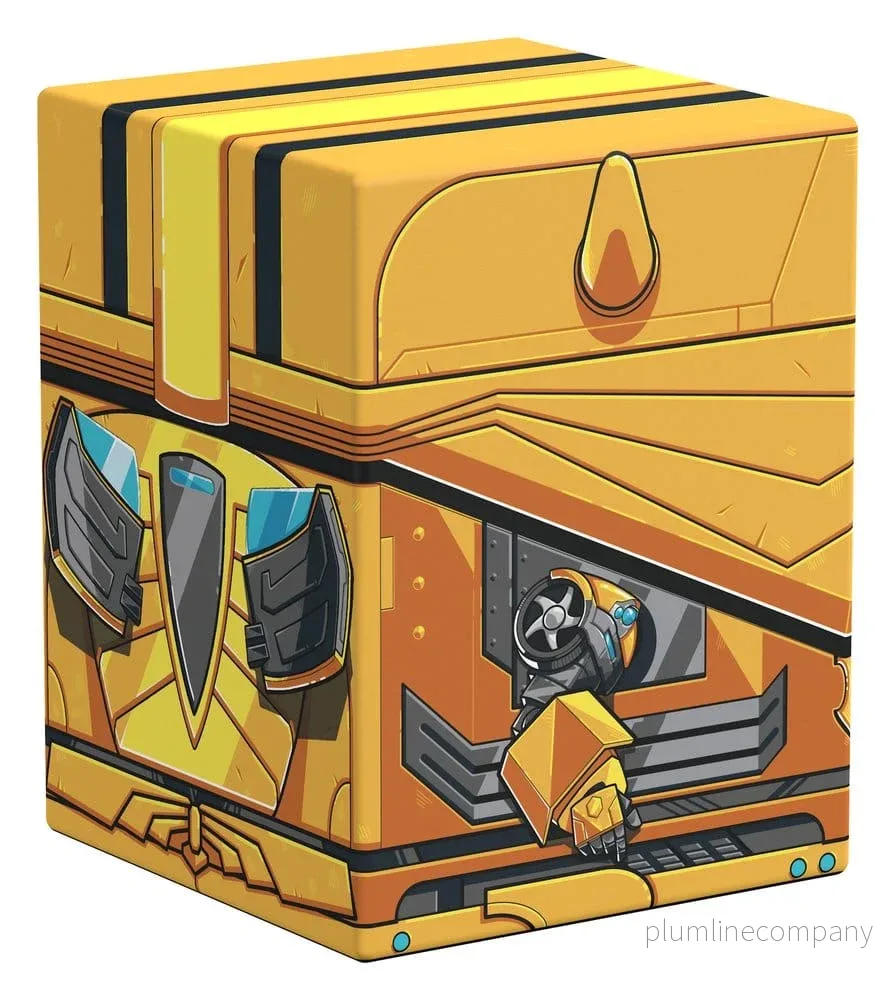 Squaroes Squaroe Transformers TR002 - Bumblebee: Exklusivt kortfodral i hållbart material för upp till 100 kort - Bild 3