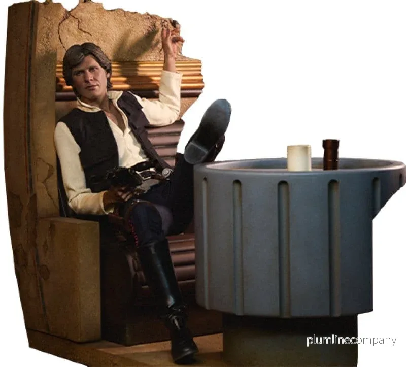 Star Wars Episod IV Mixed Media Premium Format Figur Han Solo: Ursäkta Röran 32 cm Star Wars Episod IV Mixed Media Premium Format Figur Han Solo: Ursäkta Röran 32 cm
