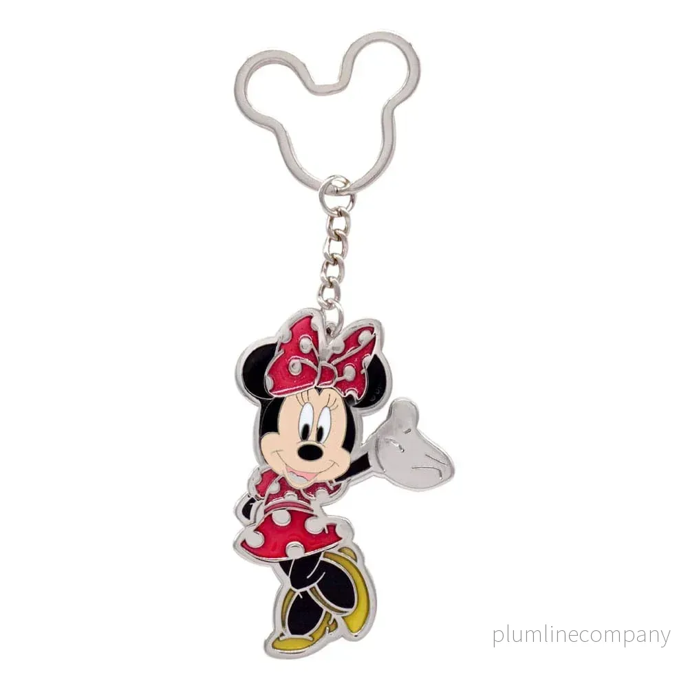 Disney Metal Nyckelring Minnie – Officiell Nyckelring i Metall