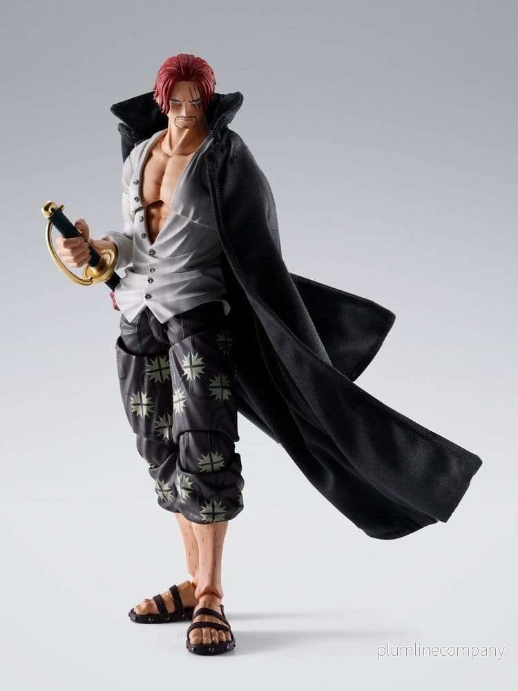 One Piece S.H.Figuarts Actionfigur Shanks -Marineford- 17 cm One Piece S.H.Figuarts Actionfigur Shanks -Marineford- 17 cm