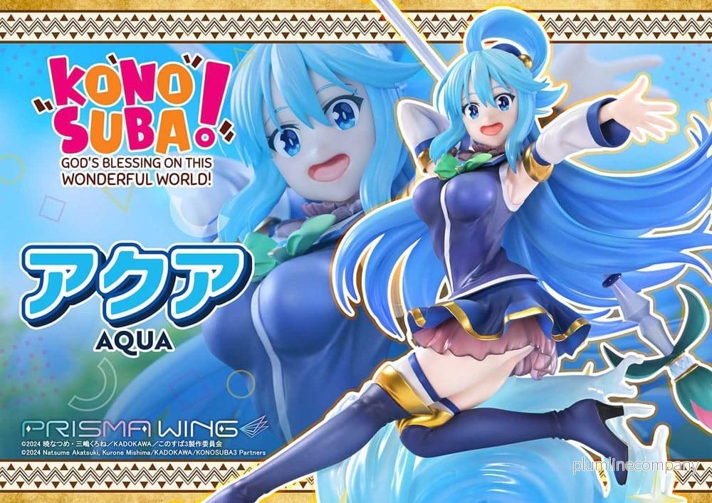 Konusuba - Guds välsignelse på denna underbara värld! Prisma Wing PVC Figur 1/7 Aqua 24 cm - Bild 3