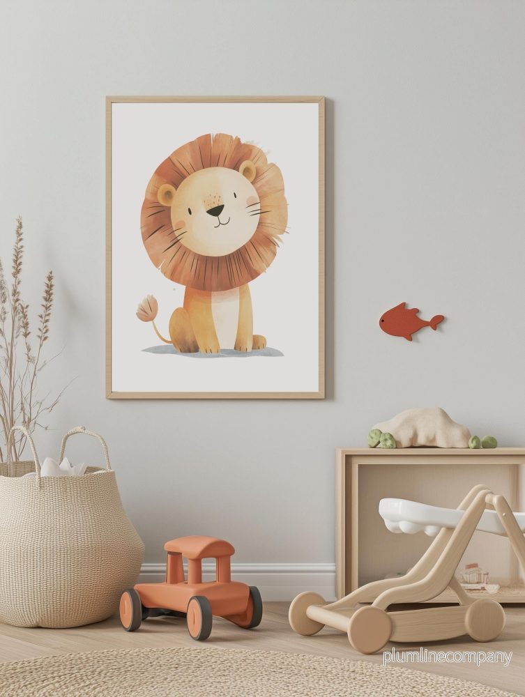 Smiling Lion Poster - Bild 2