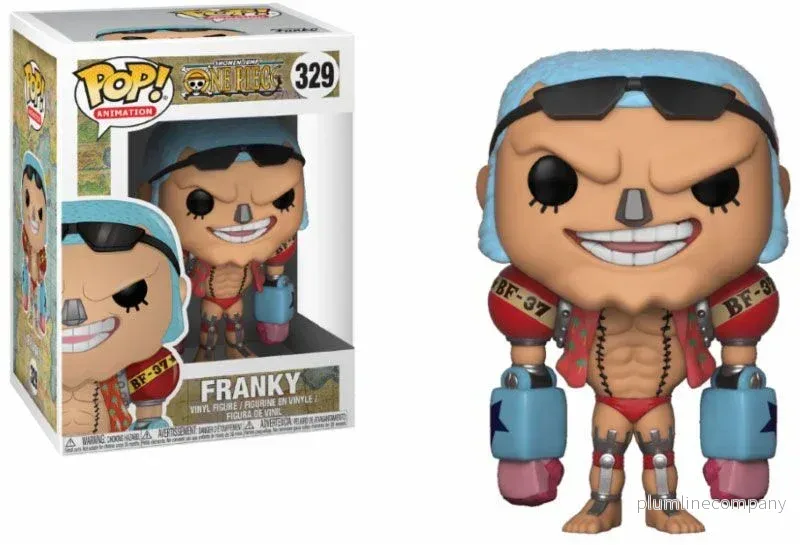 One Piece POP! Franky Vinylfigur 9 cm One Piece POP! Franky Vinylfigur 9 cm