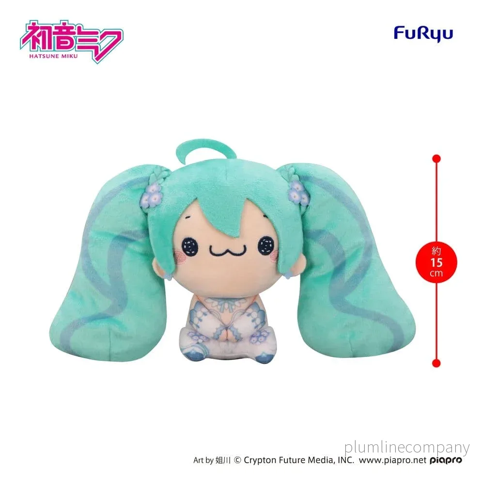 Hatsune Miku Mochipico gosedjur Nemophila A 15 cm - Bild 3