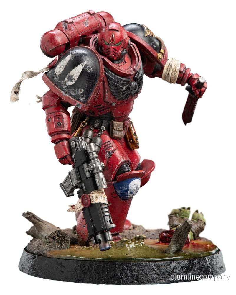 Warhammer 40,000-staty 1/10 Blood Angels Intercessor Sergeant 27 cm