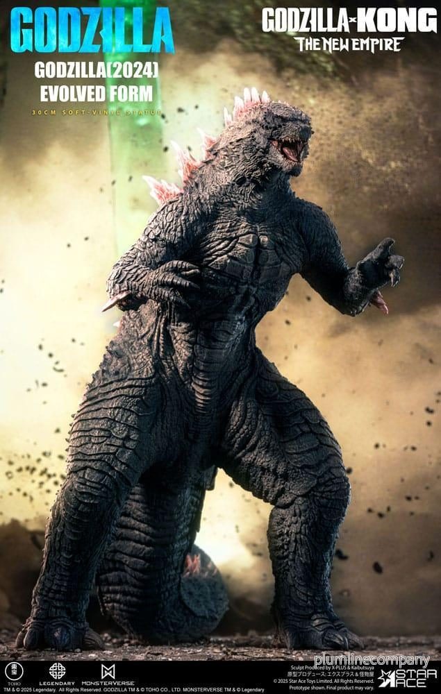 Godzilla vs. Kong: The New Empire Soft Vinyl Figur Godzilla (2024) Evolved Deluxe Version 30 cm Godzilla vs. Kong: The New Empire Soft Vinyl Figur Godzilla (2024) Evolved Deluxe Version 30 cm