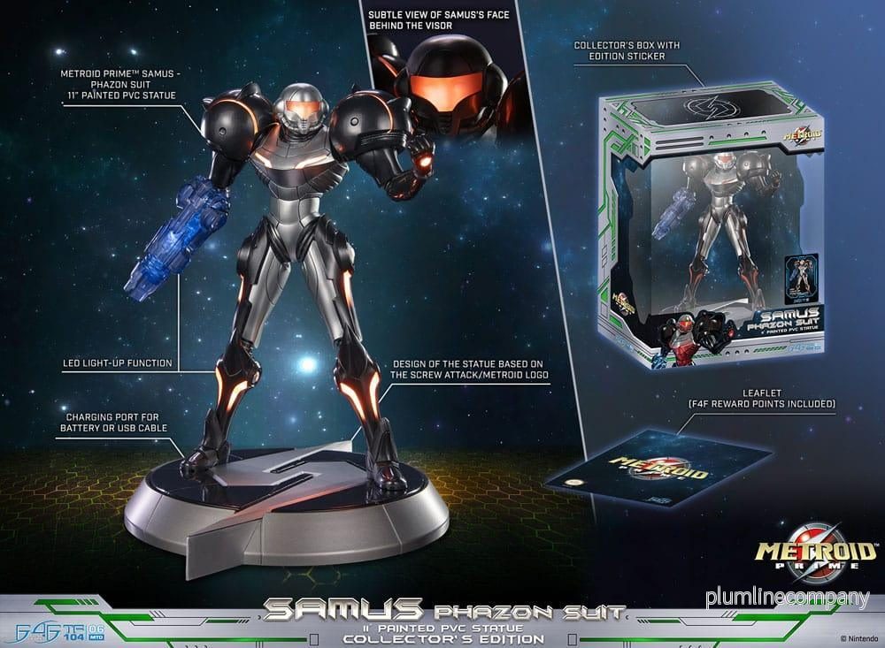 Metroid Prime PVC Figur Samus Phazon Suit Collector´s Edition 28 cm - Bild 3
