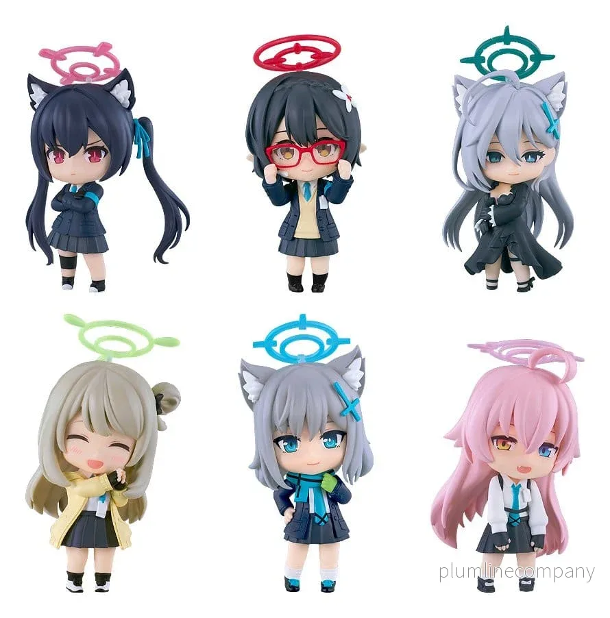 Blue Archive Nendoroid Överraskningsmini-figurer Blind Box Sortering (6 figurer) Blue Archive Nendoroid Överraskningsmini-figurer Blind Box Sortering (6 figurer)