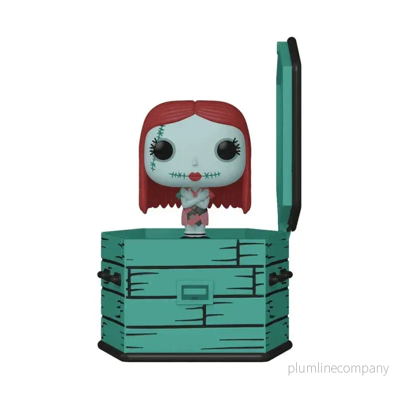 The Nightmare Before Christmas Coffin Pocket POP! Figur Sally Sewing 6 cm - Bild 2