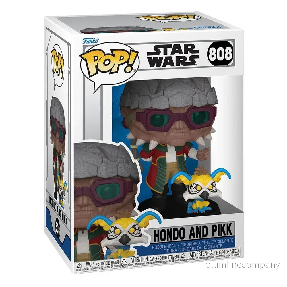 Star Wars POP! Vinyl Bobblehead Figur Hondo och Pikk 9 cm - Bild 3