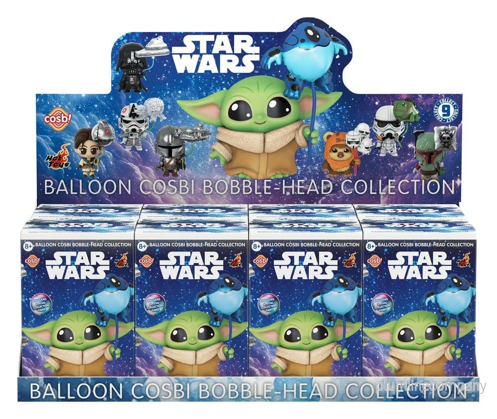 Star Wars Cosbi Mini Figurer Ballong 8 cm Blind Box Display (8) Star Wars Cosbi Mini Figurer Ballong 8 cm Blind Box Display (8)