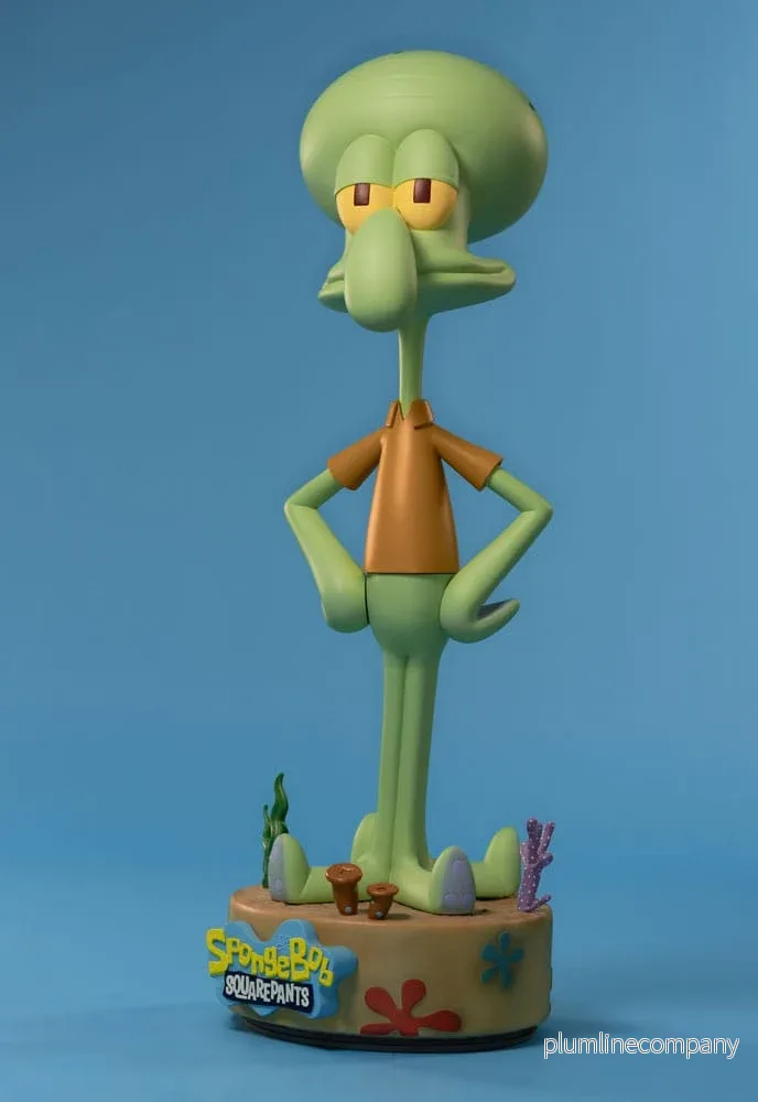 SpongeBob SquarePants staty i naturlig storlek Squidward 130 cm SpongeBob SquarePants staty i naturlig storlek Squidward 130 cm