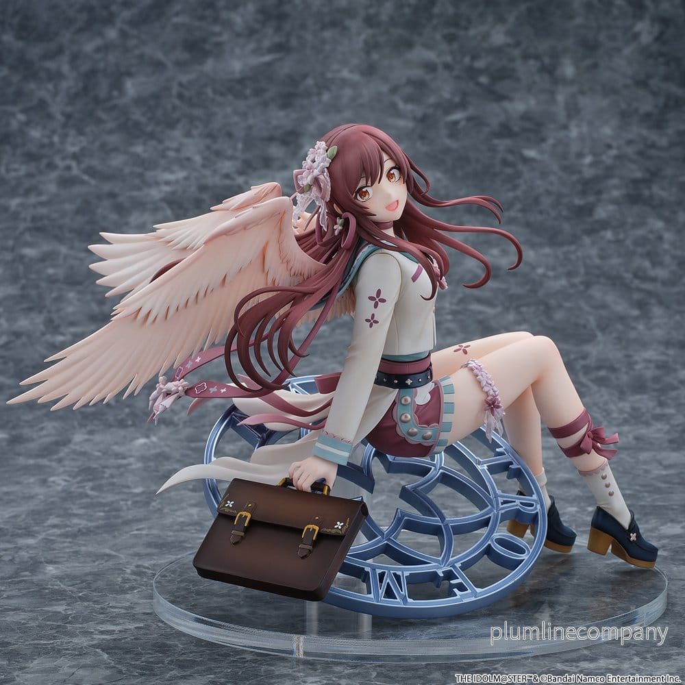 The Idolmaster Shiny Colors PVC-figur 1/6 Amana Osaki Gardienne Tourmaline-version, 19 cm The Idolmaster Shiny Colors PVC-figur 1/6 Amana Osaki Gardienne Tourmaline-version, 19 cm