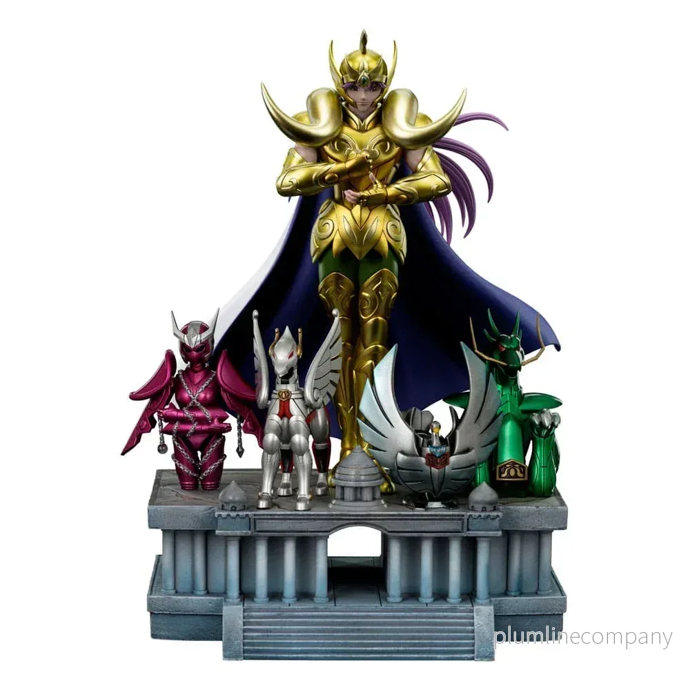 Saint Seiya Art Scale Figur 1/10 Aries Mu Deluxe 27 cm