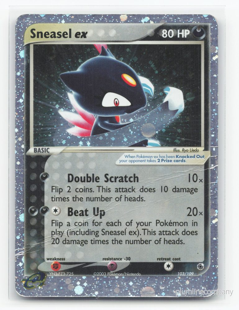 Sneasel ex 103/109 - Ruby & Sapphire