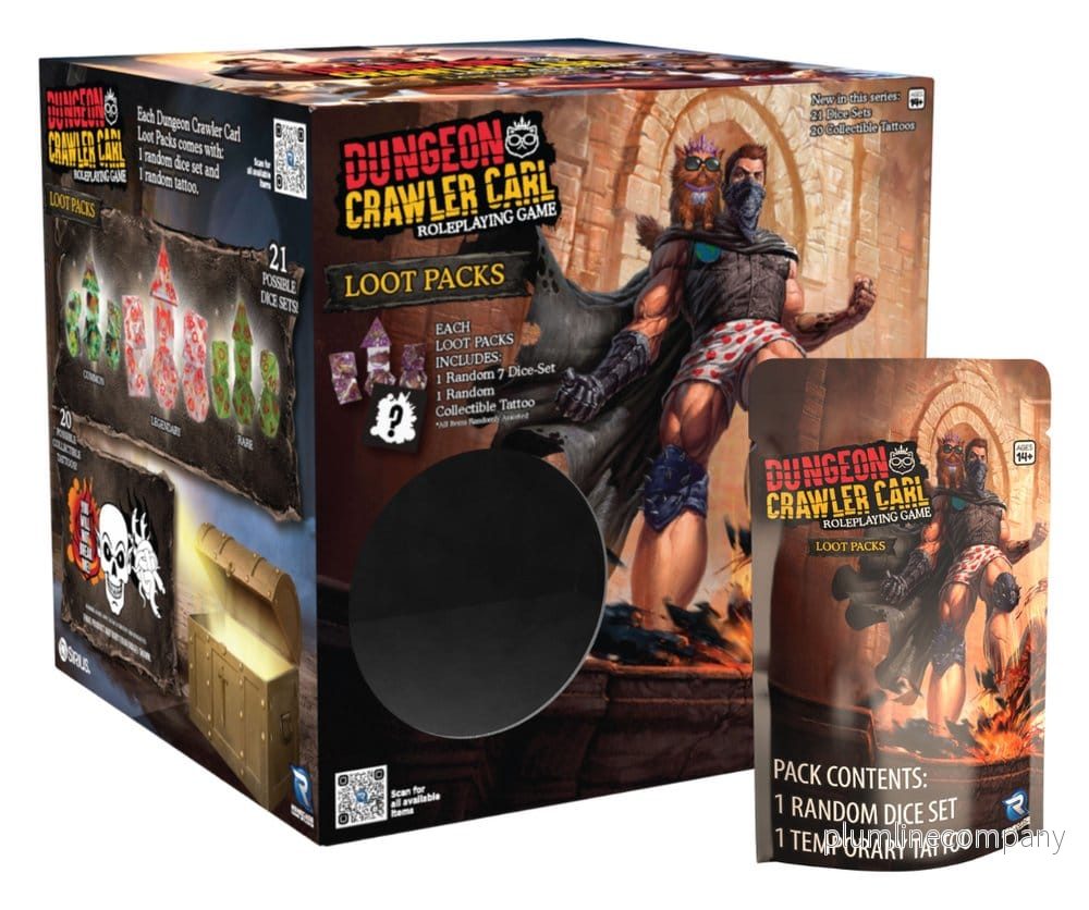 Dungeon Crawler Carl Tärningsblindbox Display (20-pack) Dungeon Crawler Carl Tärningsblindbox Display (20-pack)