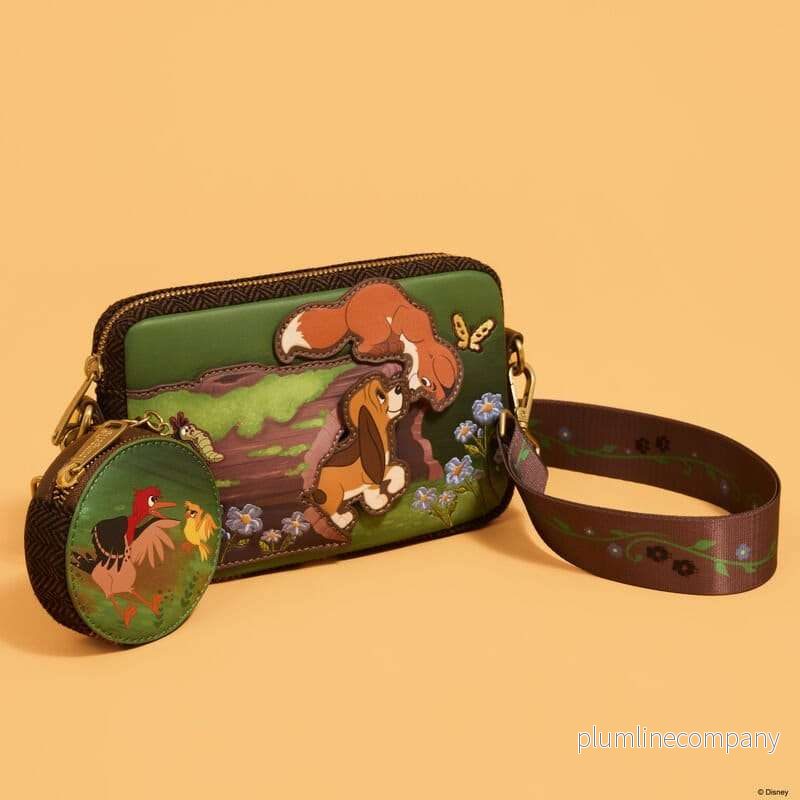 The Fox and the Hound Canvas Tote Bag från Loungefly – Tod & Vixey - Bild 3