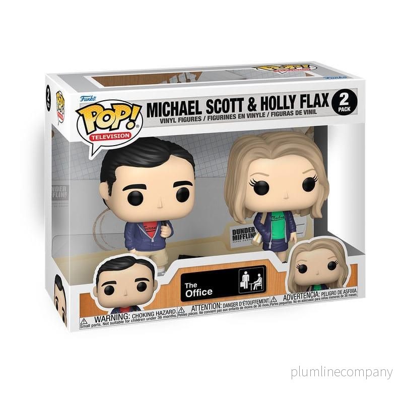 The Office POP! Television Figurer 2-Pack Michael & Holly 9 cm - Bild 3