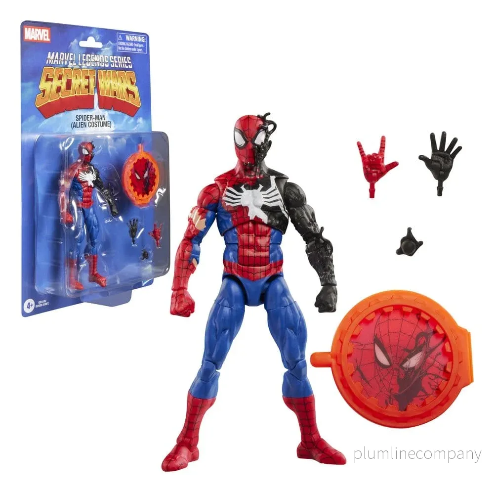 Secret Wars Marvel Legends Actionfigur Spider-Man (Aliendräkt) 15 cm - Bild 3