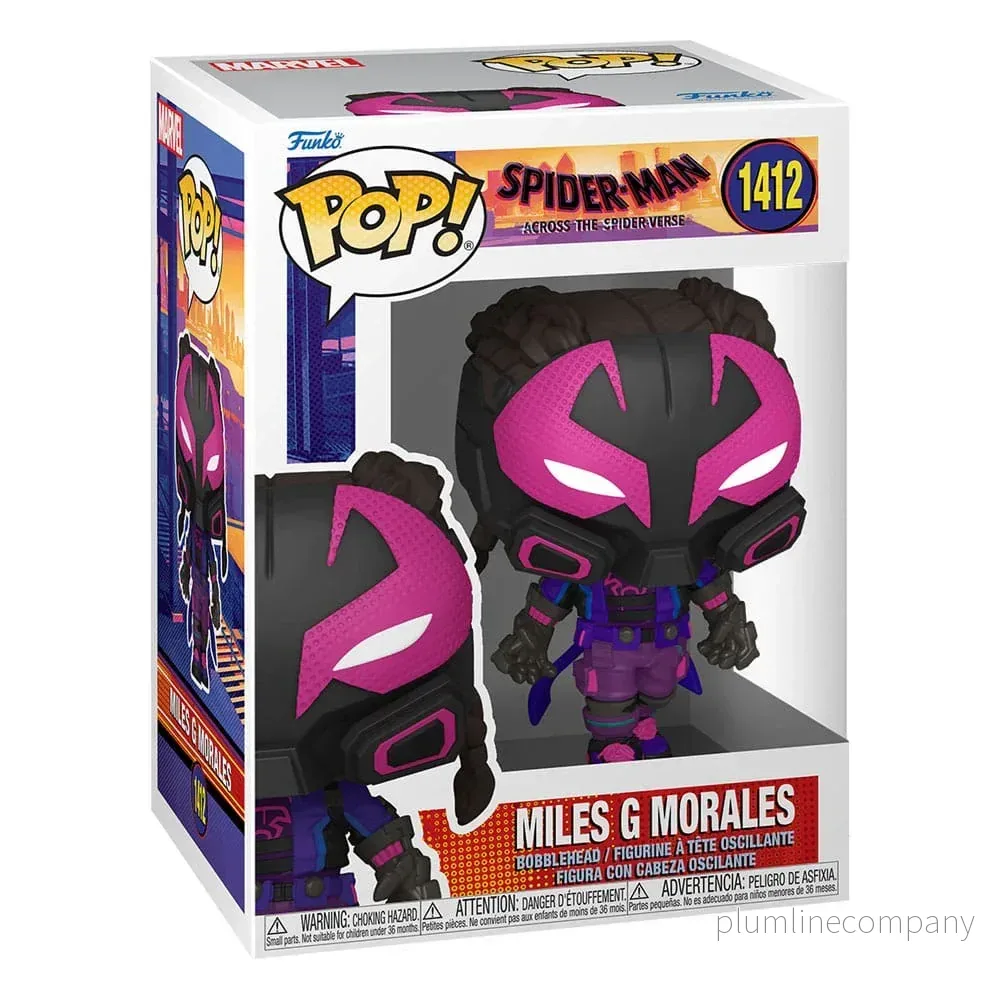 Spiderman Across the Spider-Verse POP! Vinyl Figure Prowler 9 cm - Bild 3