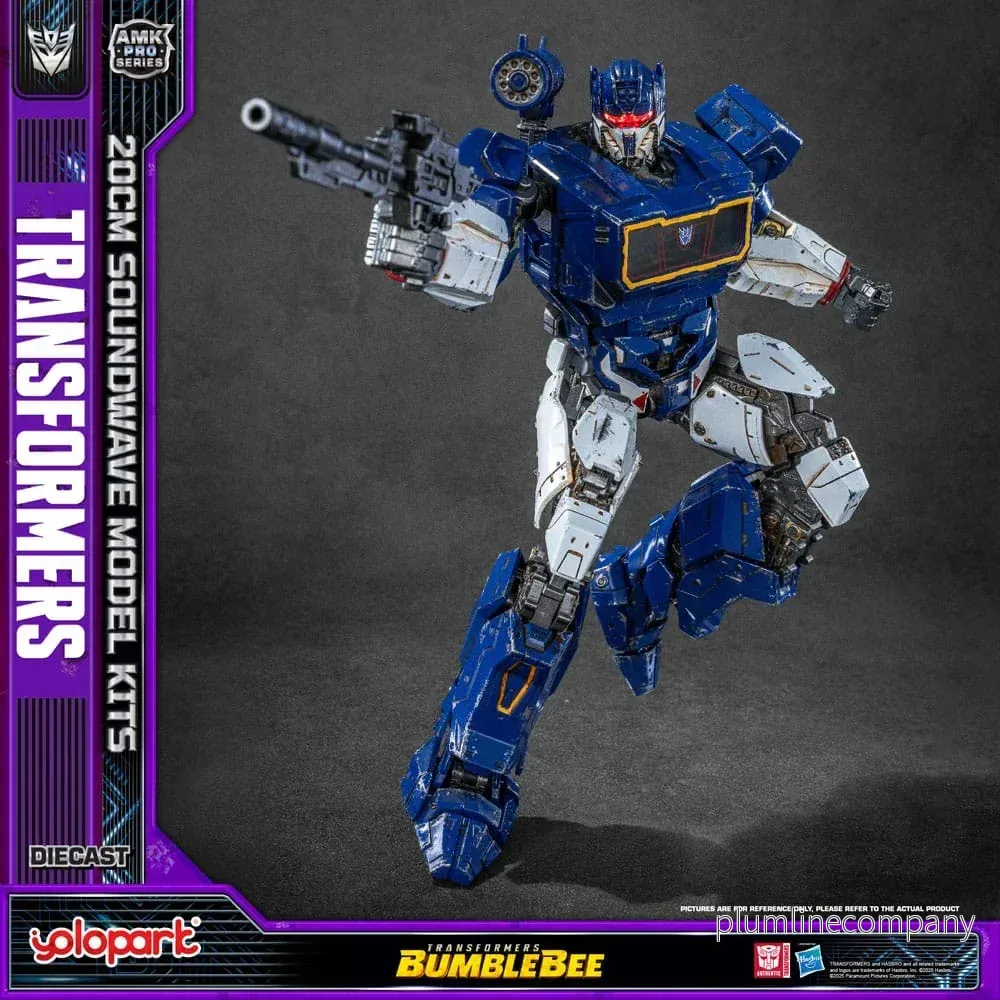 Transformers: Bumblebee AMK Pro Series Plastmodellkit Soundwave (Översätt Version) 20 cm - Bild 3