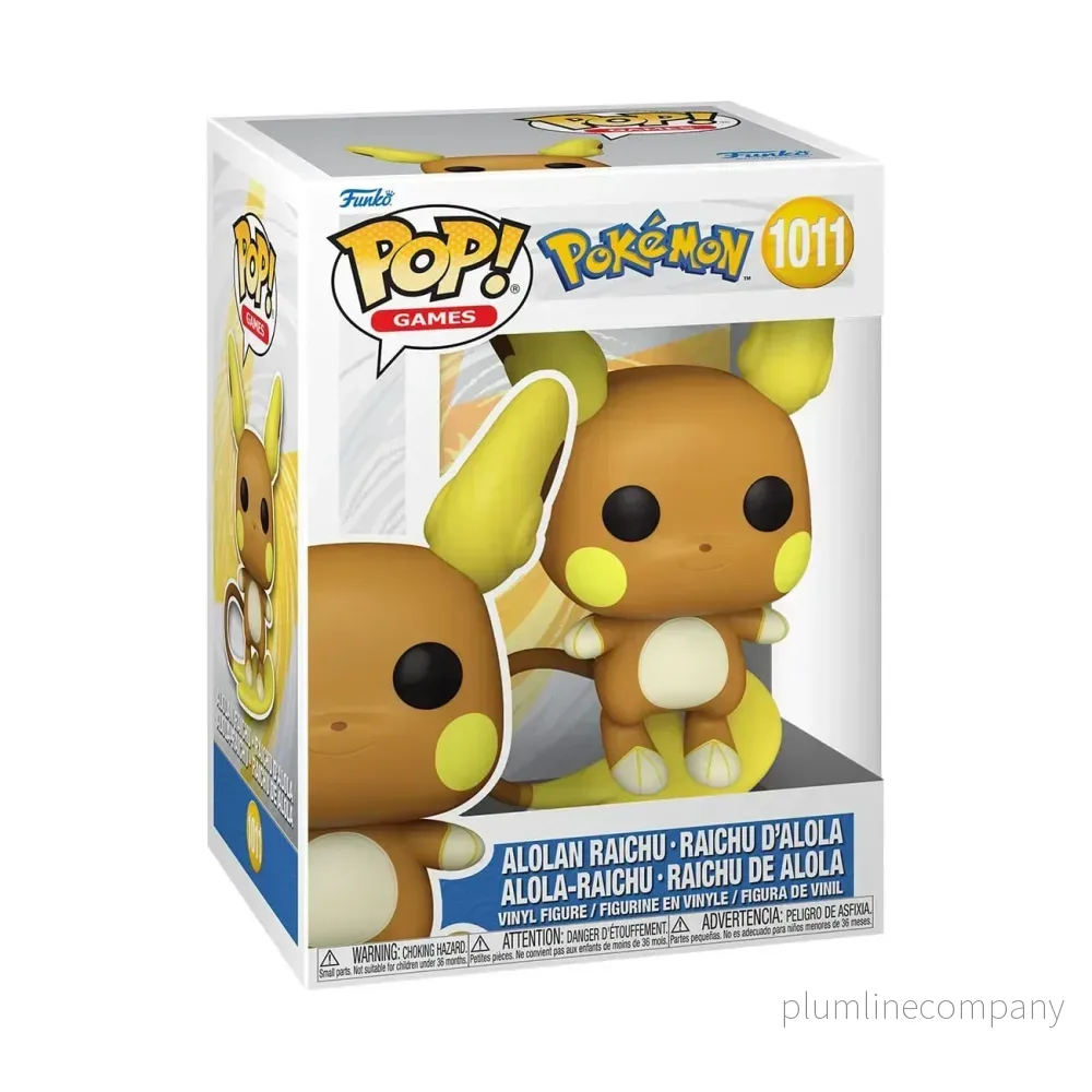 Pokemon POP! Vinyl Figur Raichu (Alolan) 9 cm - Bild 3