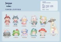 Yumo: Barnslig Island Mini Blind Box Figur 5 - 7 cm Display (10) - Bild 2