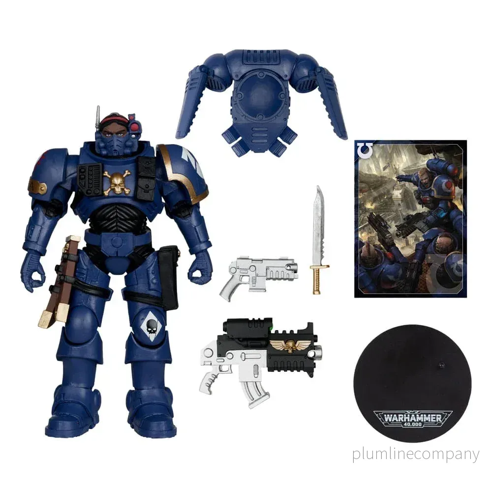 Warhammer 40,000 Action Figur Lieutenant i Phobos Armor (Ultramarines) 18 cm - Bild 3