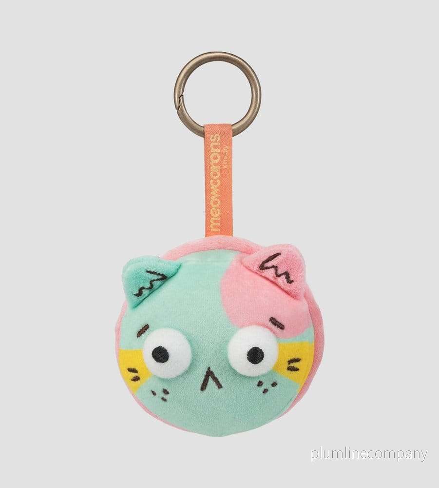 Meowcaron Plush Bag Charm Scared 7 cm Meowcaron Plush Bag Charm Scared 7 cm