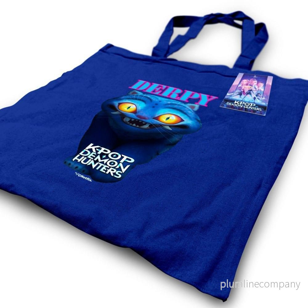 KPop Demon Hunters Tote Bag Derpy – Högkvalitativ och Officiellt Licensierad - Bild 3