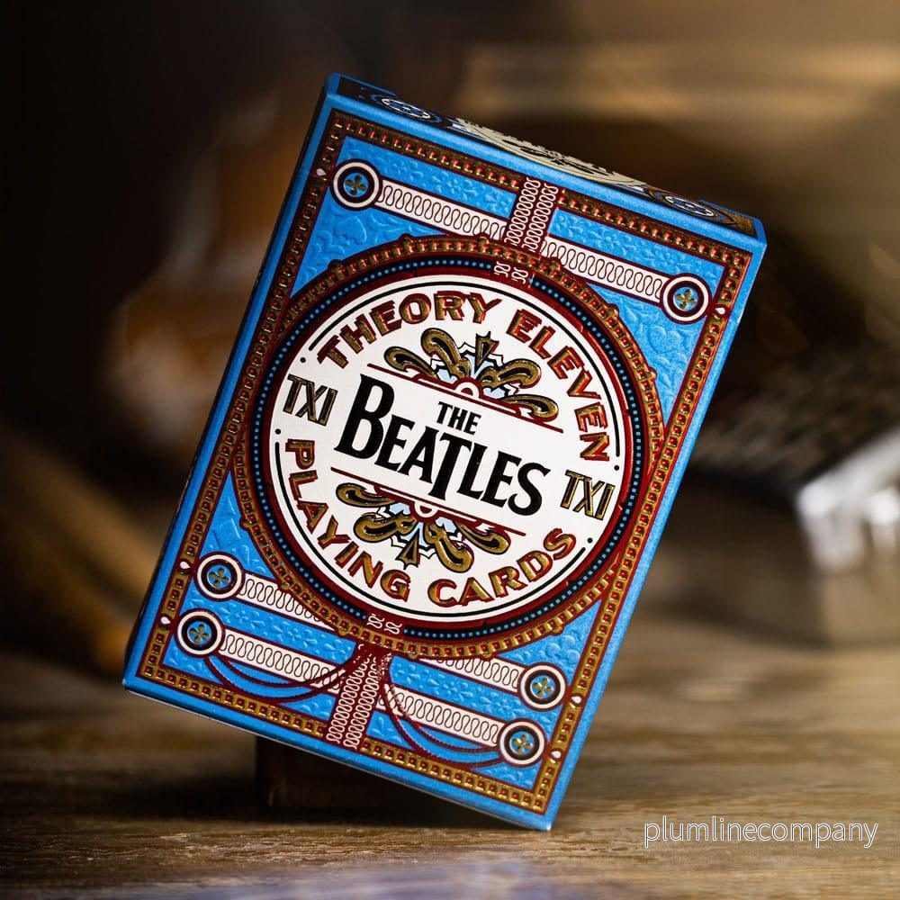 The Beatles Spelkort Blå Version