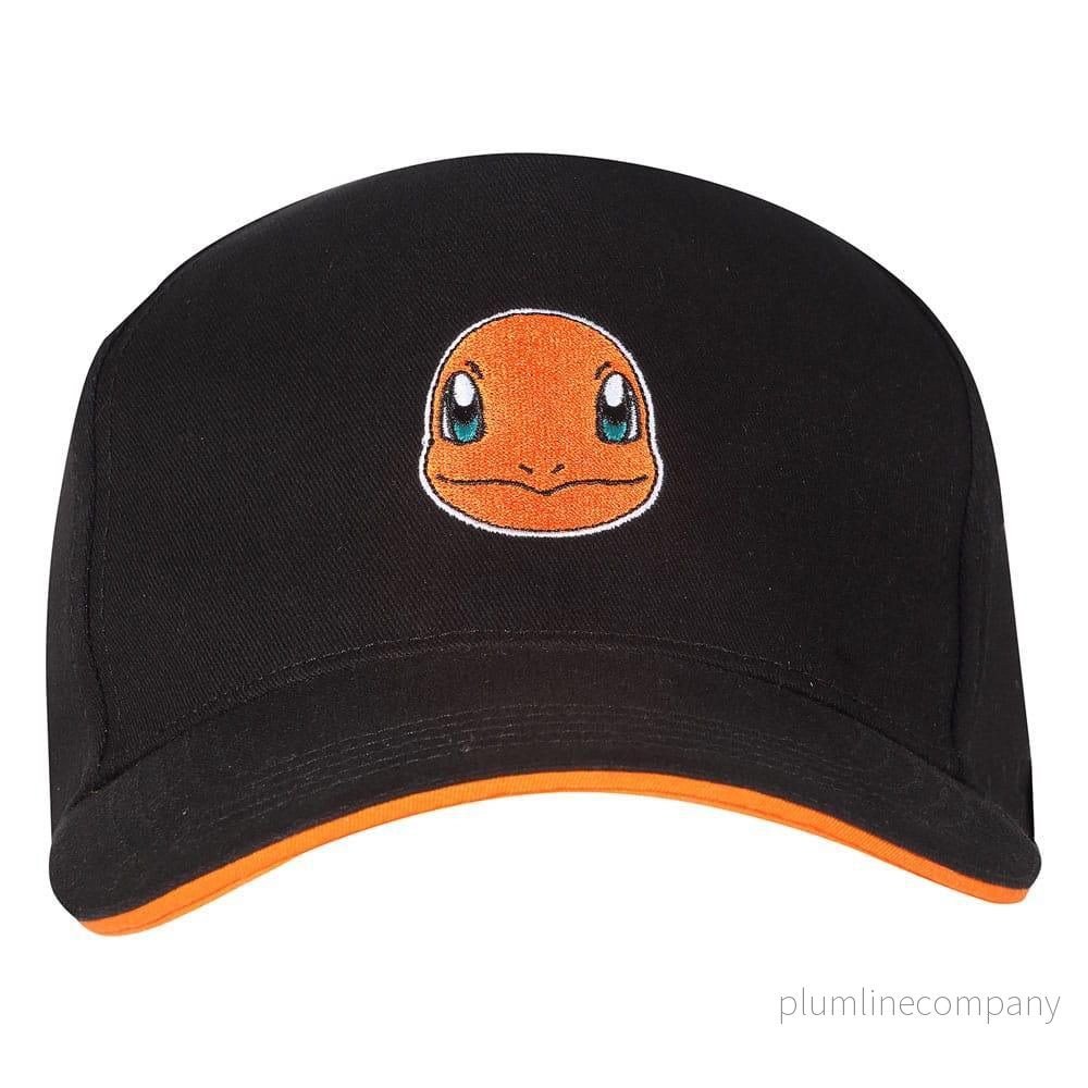 Pokemon Curved Bill Cap Charmander Badge Pokemon Curved Bill Cap Charmander Badge
