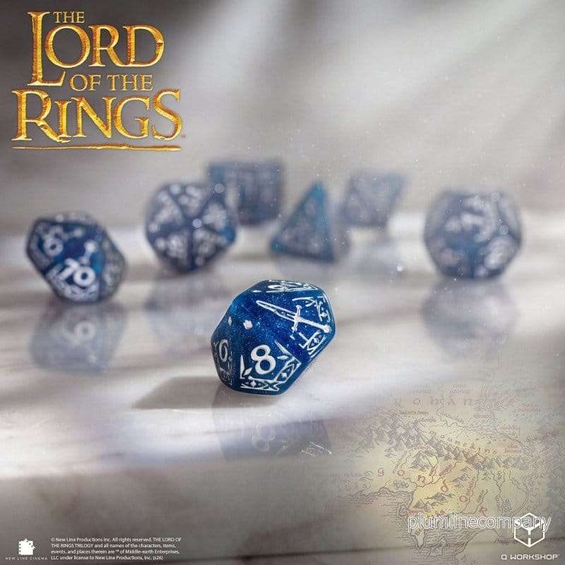 The Lord of the Rings tärningsset med 7 tärningar – Gondor - Bild 3