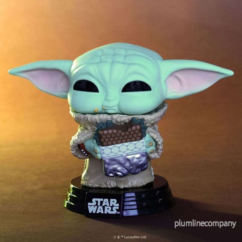Star Wars: The Mandalorian and Grogu POP! figur Grogu with Sandwich 9 cm - Bild 2