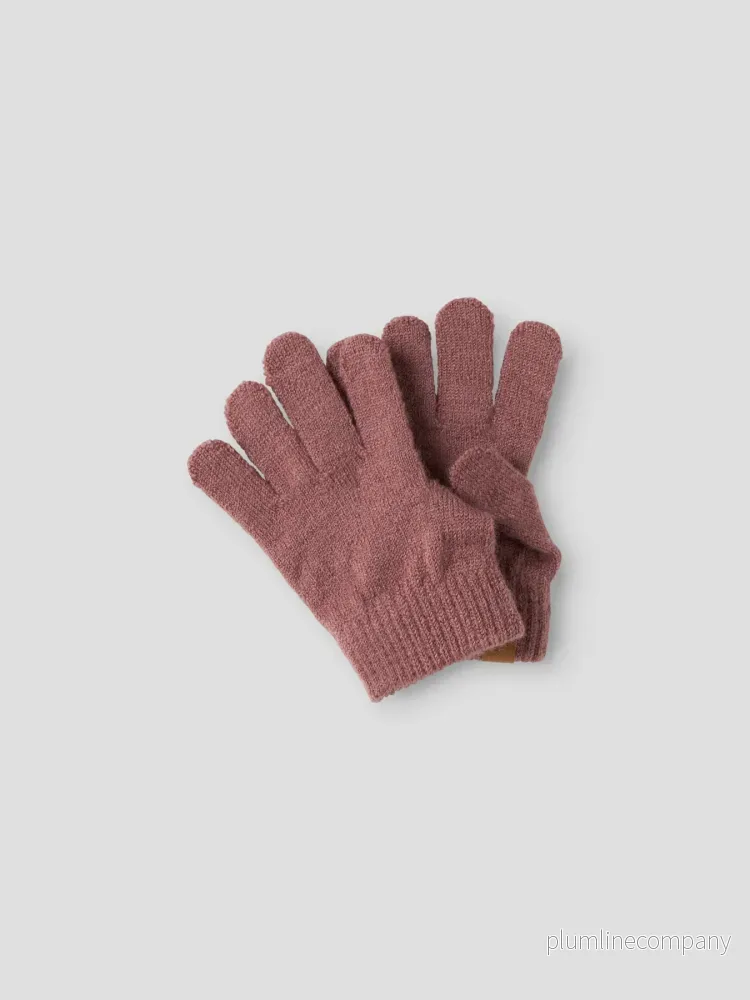 Ullvantar - Withered Rose - NMNNANSON KNIT GLOVES1 LIL - Bild 3