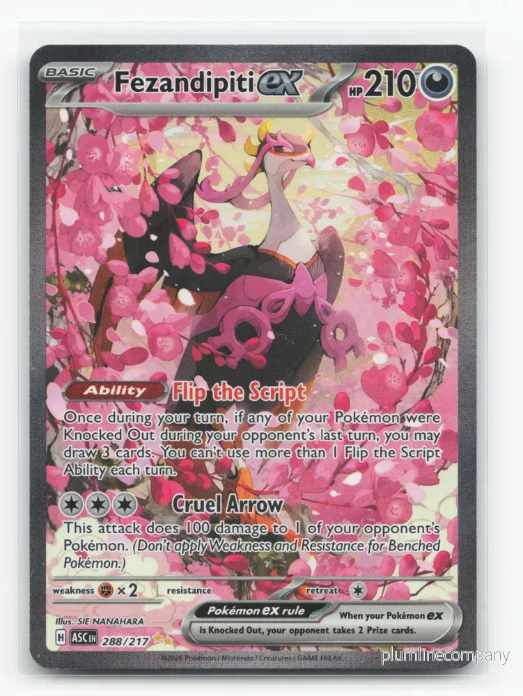 Fezandipiti ex 288/217 – Ascended Heroes Fezandipiti ex 288/217 – Ascended Heroes