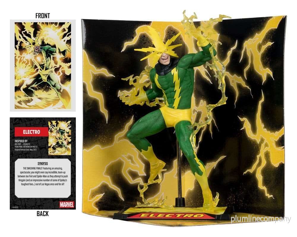 Marvel staty i skala 1/10 Electro (Joe Fixit #5) 19 cm - Bild 3
