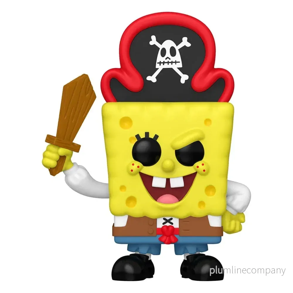 Svampbob POP! Figur SquarePants (Pirate) 9 cm - Bild 2