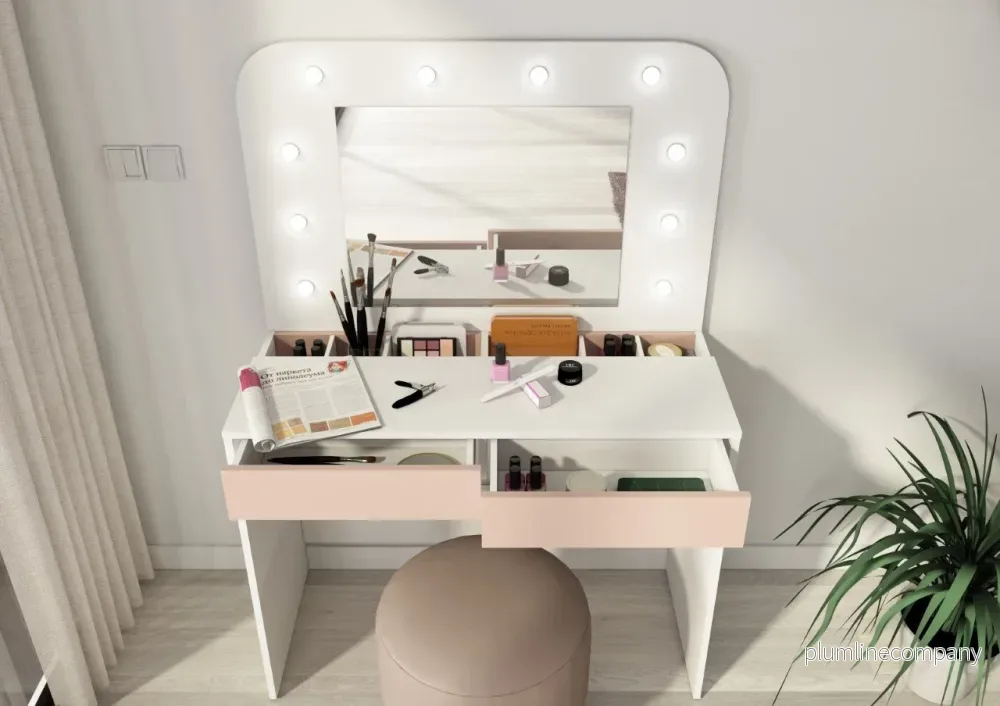 Sminkbord Glow -Trasman - Bild 3