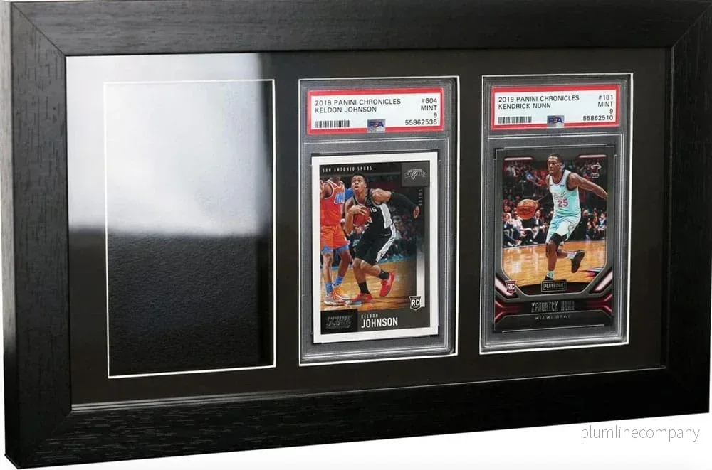 Evoretro Graded Card Display Frame för 3 PSA Graderade Kort Evoretro Graded Card Display Frame för 3 PSA Graderade Kort