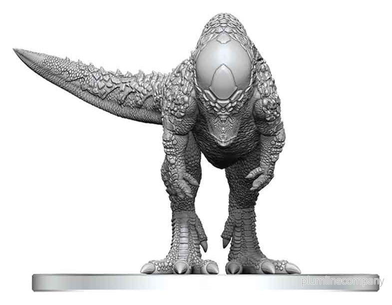 Pathfinder Battles Deep Cuts Omålade Miniatyrer Pachycephalosaurus 13 cm Pathfinder Battles Deep Cuts Omålade Miniatyrer Pachycephalosaurus 13 cm