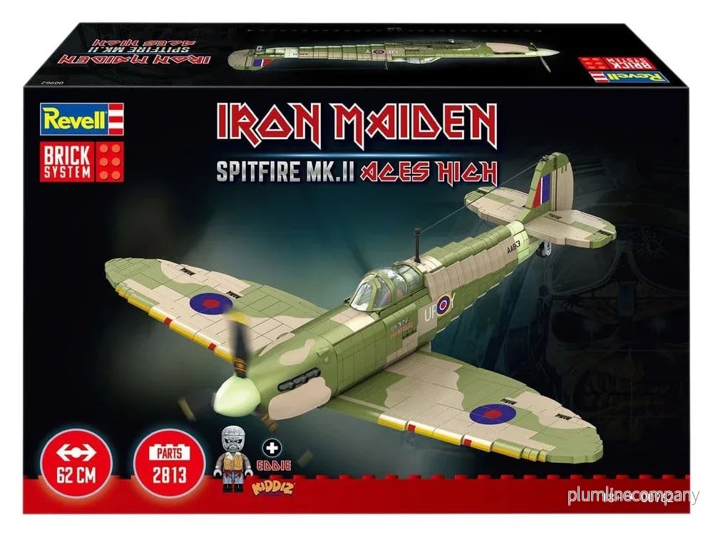 Iron Maiden Brick System Byggsats Spitfire MK.II Aces High 58 cm - Bild 2