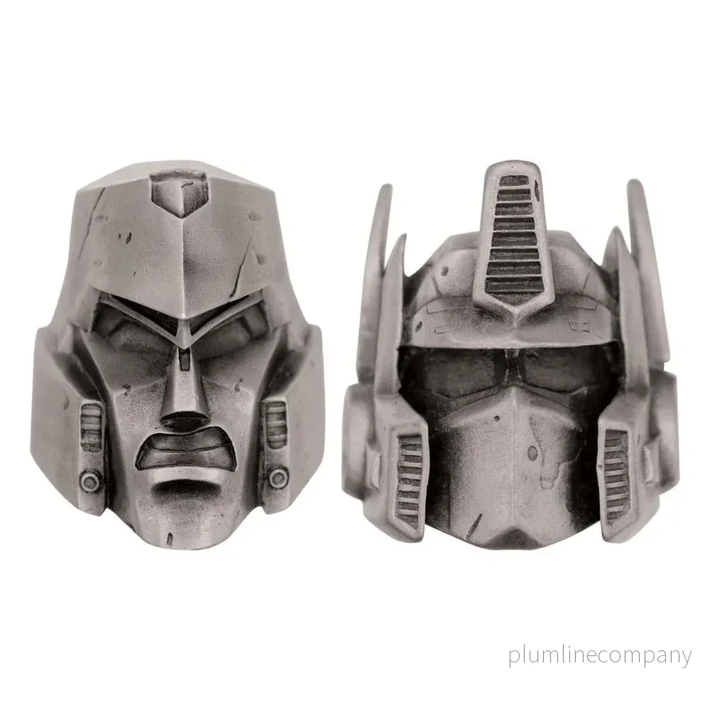Transformers Replica Set av 2 Hjälmar: Optimus Prime och Megatron – Begränsad Utgåva