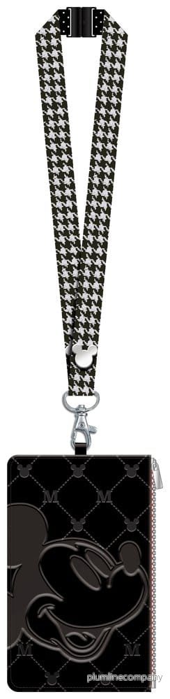Mickey Mouse-lanyard med ficka för pass