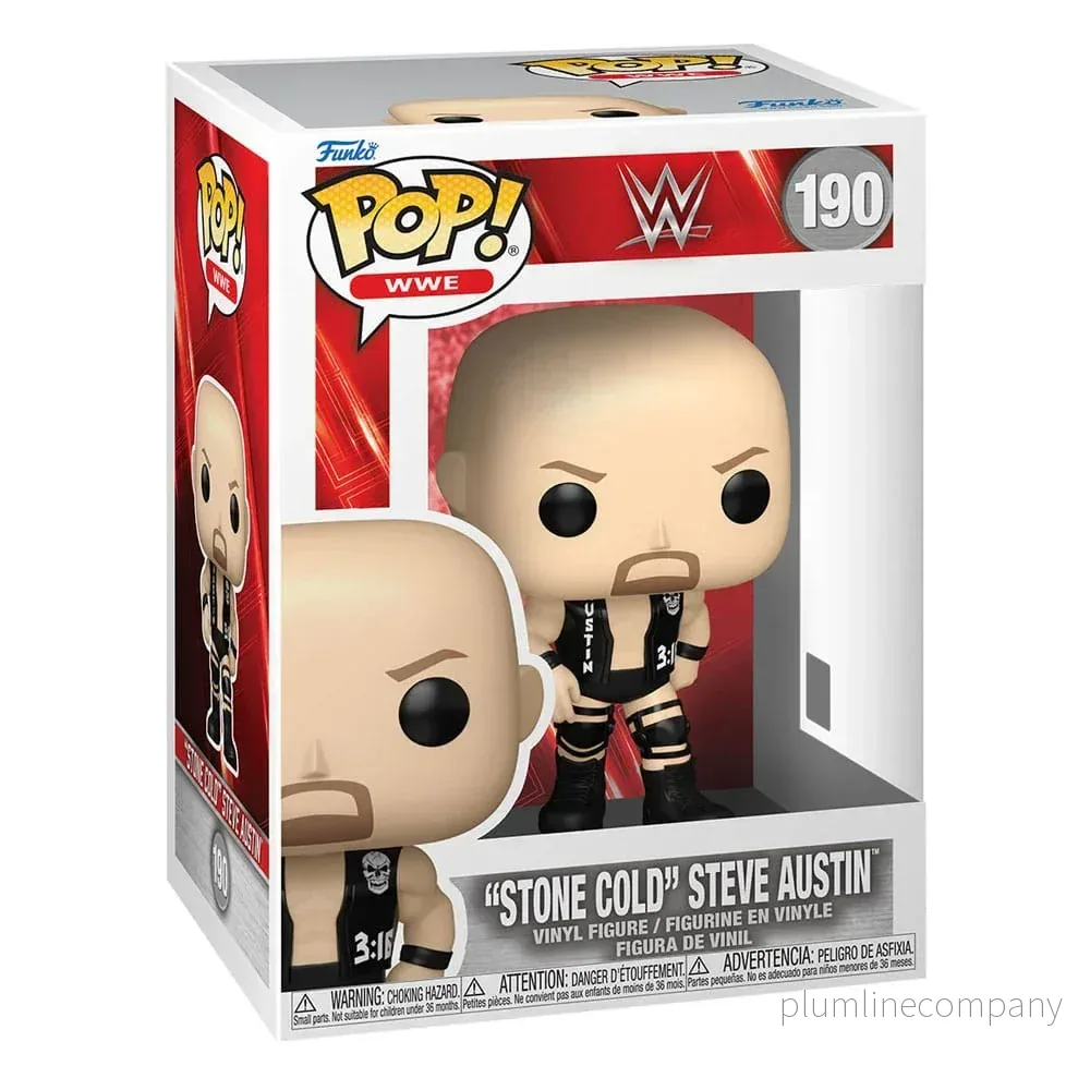 WWE POP! Figur "Stone Cold" Steve Austin 9 cm - Bild 3