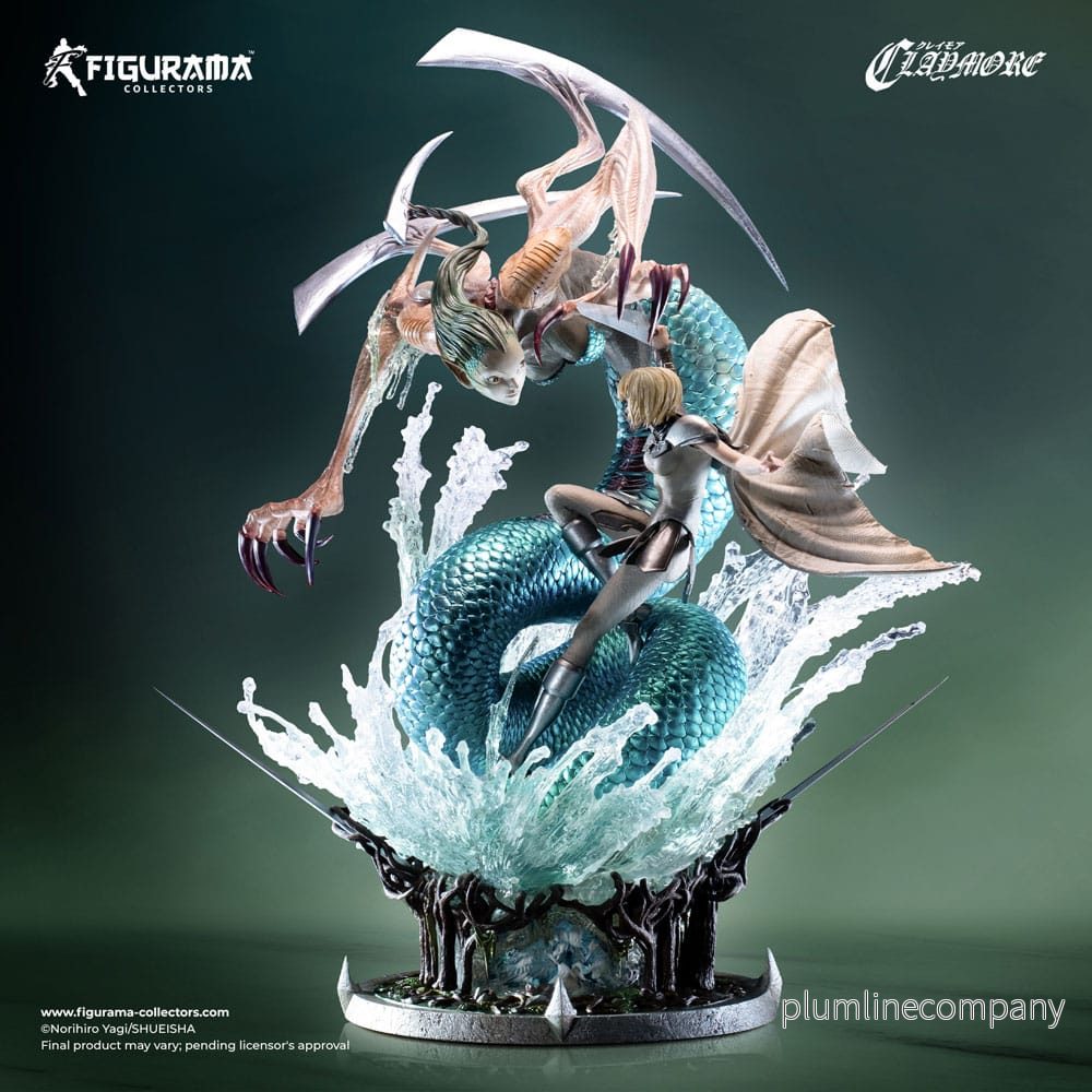Claymore Elite Exclusive-staty 1/6 Clare vs. Ophelia 69 cm