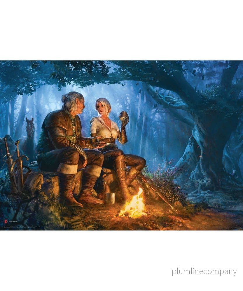 Pusslet The Witcher Resan med Ciri (1000 bitar) - Bild 3