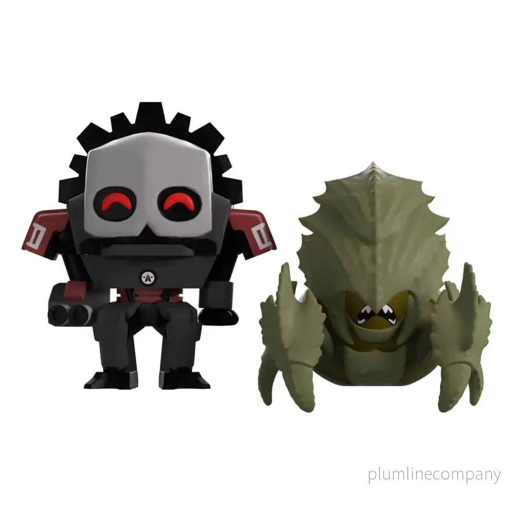 Helldivers 2 Monitor Buddiez Figuren 2-Pack Charger & Devastator 7 cm Helldivers 2 Monitor Buddiez Figuren 2-Pack Charger & Devastator 7 cm