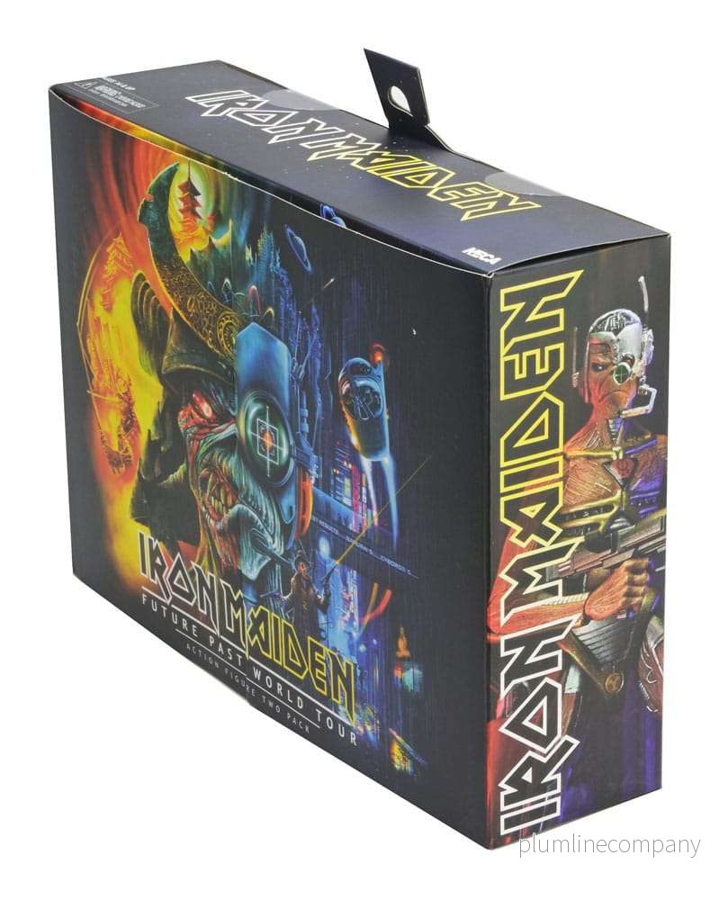 Iron Maiden Future Past World Tour Ultimate Action Figures 2-Pack Senjutsu Eddie och Somewhere in Time Eddie 18 cm - Bild 2
