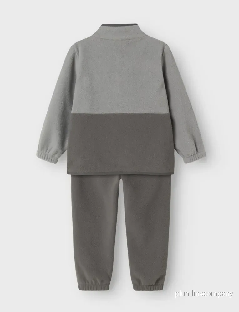FLEECESET 2 delar - NMMLASPEKTRA FLEECE SET 1FO LIL - Ultimate Grey - Bild 2
